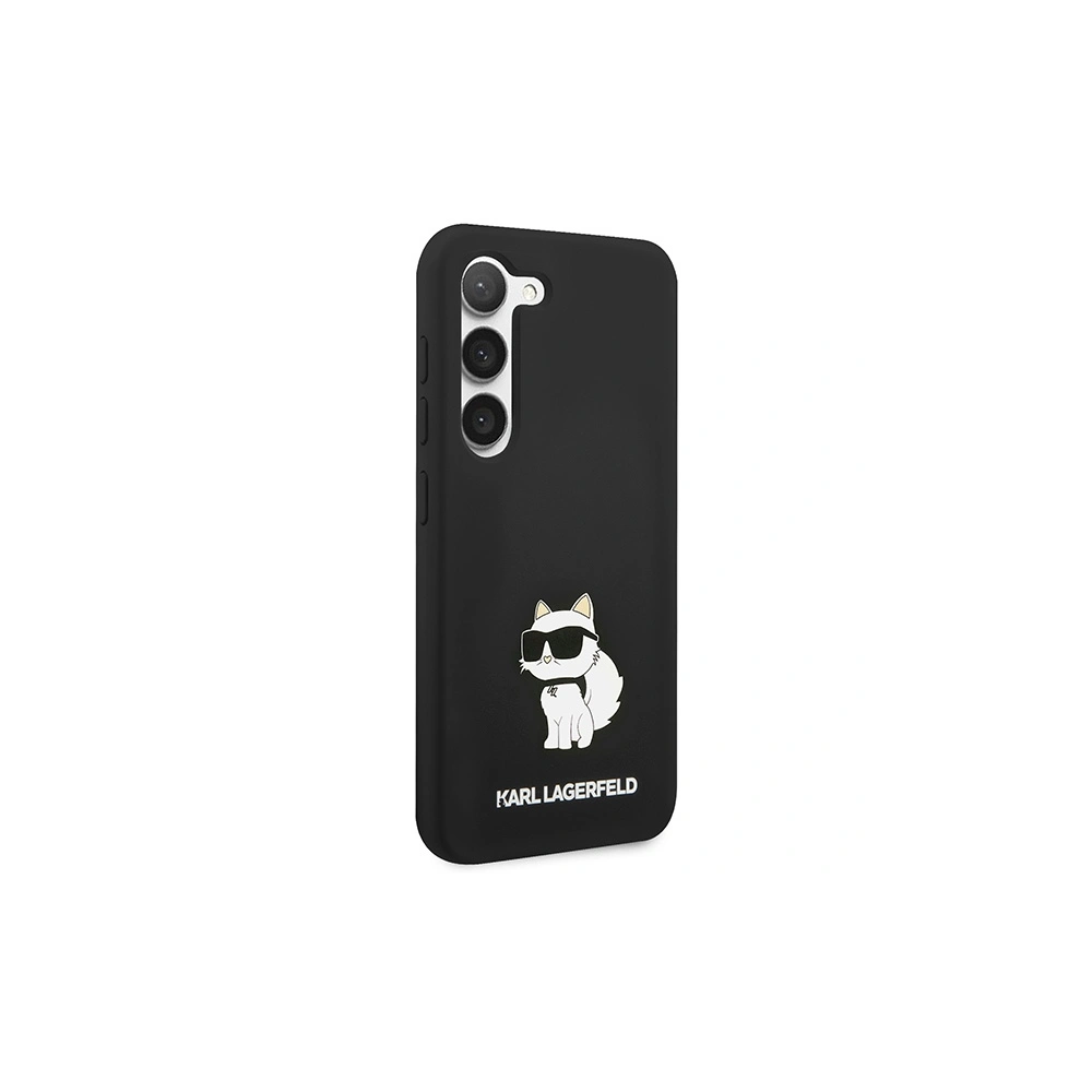 Hurtownia GSM - Etui Karl Lagerfeld KLHCS24MSNCHBCK Samsung Galaxy S24+ Plus tvrdý obal silikon Choupette černý/black - KLD1908 - {ean13} - Hurt