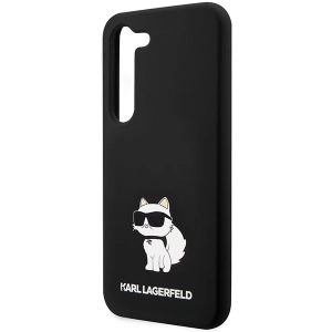 Wholesale Karl Lagerfeld KLHCS24MSNCHBCK Samsung Galaxy S24+ Plus hardcase Silicone Choupette black - KLD1908 - {ean13} - Hurt