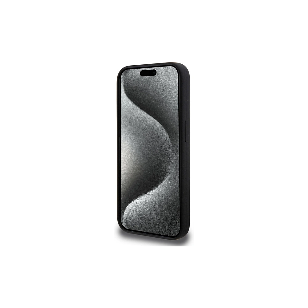 Hurtownia GSM - Case BMW BMHMP15L22SMPK Apple iPhone 15 Pro Hardcase M Silikonmuster MagSafe schwarz/black - BMW639 - {ean13} - Hurt