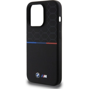 Hurtownia GSM - Etui BMW BMHMP15L22SMPK Apple iPhone 15 Pro hardcase M Silicone Pattern MagSafe czarny/black - BMW639 - {ean13} - Hurt