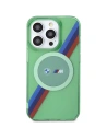 Hurtownia GSM - Etui BMW BMHMP15LHDTN Apple iPhone 15 Pro hardcase M Tricolor Stripes MagSafe zielony/green - BMW641 - {ean13} - Hurt