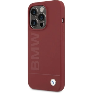 Hurtownia GSM - Etui BMW BMHMP15LSLBLRE Apple iPhone 15 Pro hardcase Silicone Big Logo MagSafe czerwony/red - BMW642 - {ean13} - Hurt