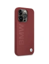 Hurtownia GSM - Etui BMW BMHMP15LSLBLRE Apple iPhone 15 Pro kemény tok Szilikon Nagy Logo MagSafe piros/red - BMW642 - {ean13} - Hurt