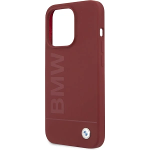 Hurtownia GSM - Etui BMW BMHMP15LSLBLRE Apple iPhone 15 Pro hardcase Silicone Big Logo MagSafe czerwony/red - BMW642 - {ean13} - Hurt
