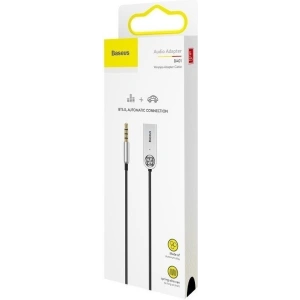 Adapter audio Bluetooth 5.0 Baseus USB, AUX (czarny)