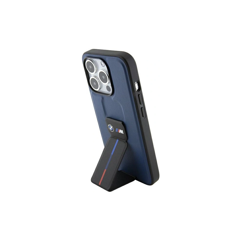 Hurtownia GSM - Etui BMW BMHCP15LGSPBIV Apple iPhone 15 Pro hardcase M Grip Stand Bicolor granátový/navy - BMW643 - {ean13} - Hurt