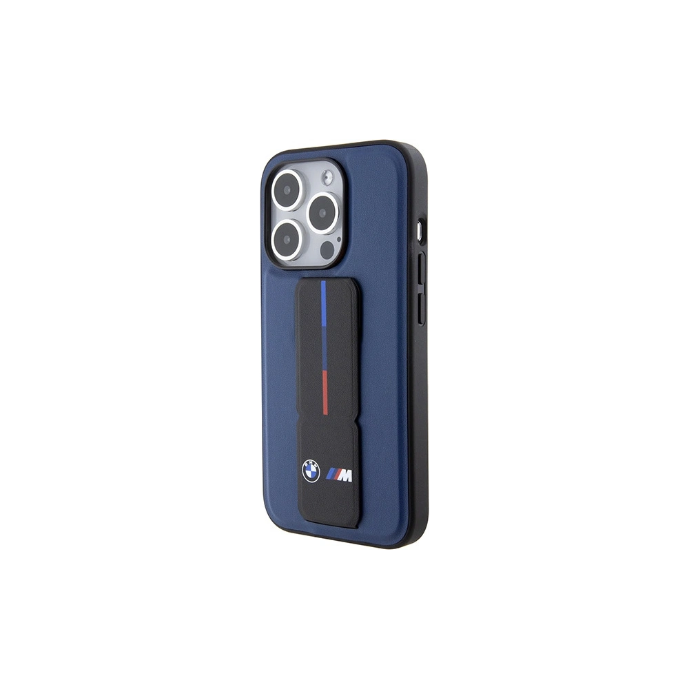 Hurtownia GSM - Etui BMW BMHCP15LGSPBIV Apple iPhone 15 Pro hardcase M Grip Stand Bicolor granátový/navy - BMW643 - {ean13} - Hurt