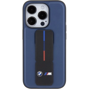 Hurtownia GSM - Etui BMW BMHCP15LGSPBIV Apple iPhone 15 Pro hardcase M Grip Stand Bicolor granatowy/navy - BMW643 - {ean13} - Hurt