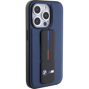 Hurtownia GSM - Etui BMW BMHCP15LGSPBIV Apple iPhone 15 Pro hardcase M Grip Stand Bicolor granatowy/navy - BMW643 - {ean13} - Hurt