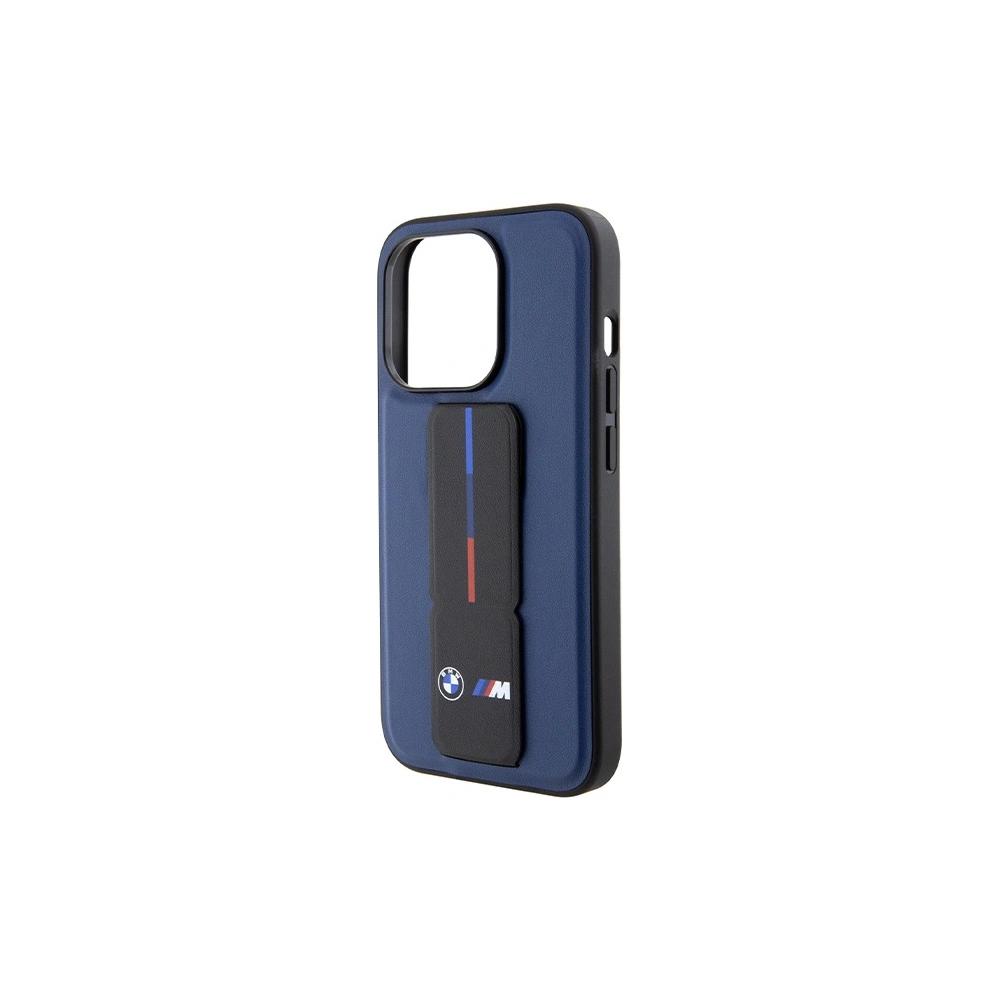 Hurtownia GSM - Etui BMW BMHCP15LGSPBIV Apple iPhone 15 Pro hardcase M Grip Stand Bicolor granátový/navy - BMW643 - {ean13} - Hurt