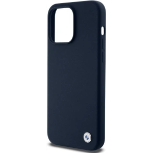 Hurtownia GSM - Etui BMW BMHCP15XSILNA Apple iPhone 15 Pro Max hardcase silikonový kovový logo tmavě modrý/navy - BMW646 - {ean13} - Hurt