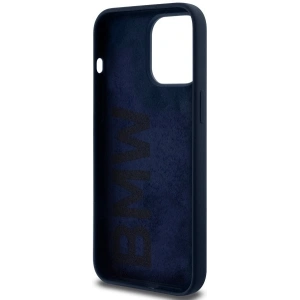 Hurtownia GSM - Etui BMW BMHCP15XSILNA Apple iPhone 15 Pro Max hardcase silikonový kovový logo tmavě modrý/navy - BMW646 - {ean13} - Hurt