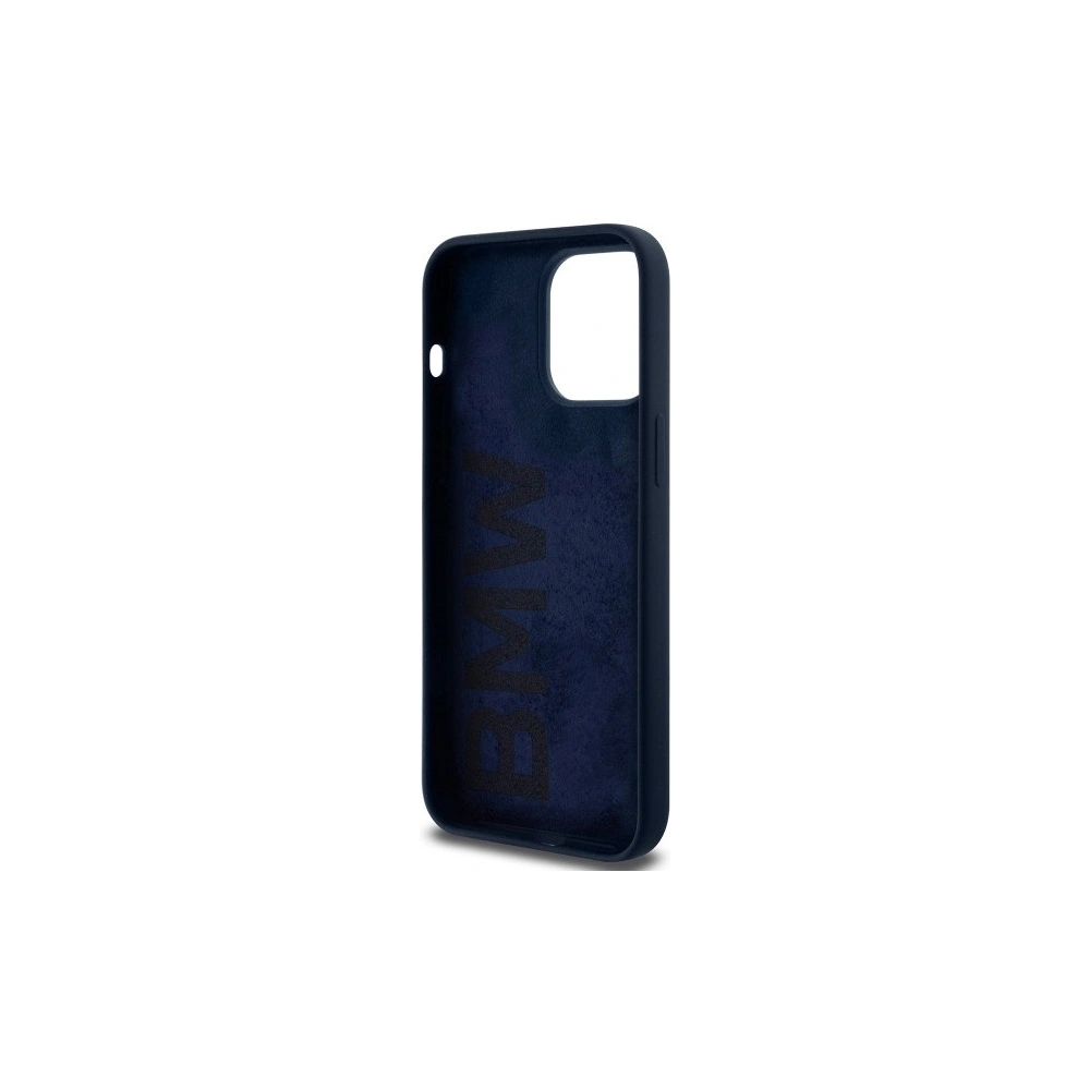 Hurtownia GSM - Etui BMW BMHCP15XSILNA Apple iPhone 15 Pro Max hardcase Silicon Metal Logo albastru marin/navy - BMW646 - {ean13} - Hurt