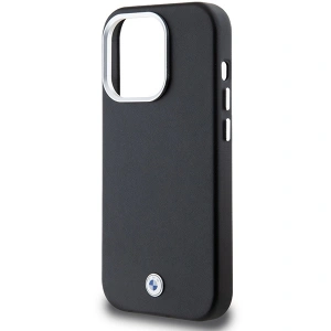 Hurtownia GSM - Etui BMW BMHMP14L23PUFWK Apple iPhone 14 Pro Signature Wrapped Metal MagSafe negru/black - BMW647 - {ean13} - Hurt