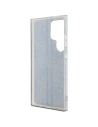 Tok Guess GUHCS24LH4PSEGW Samsung Galaxy S24 Ultra kemény tok IML 4G Arany csík barna/brown