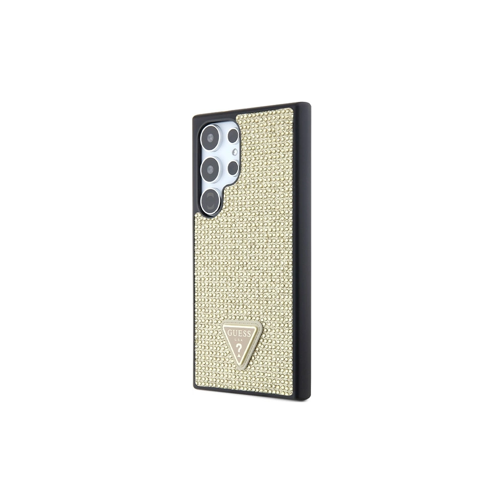 Hurtownia GSM - Etui Guess GUHCS24LHDGPPD Samsung Galaxy S24 Ultra hardcase Rhinestone Triangle auriu/gold - GUE3336 - {ean13} - Hurt