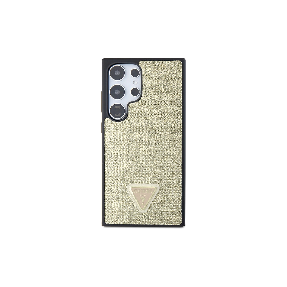 Hurtownia GSM - Etui Guess GUHCS24LHDGPPD Samsung Galaxy S24 Ultra hardcase Rhinestone Triangle auriu/gold - GUE3336 - {ean13} - Hurt