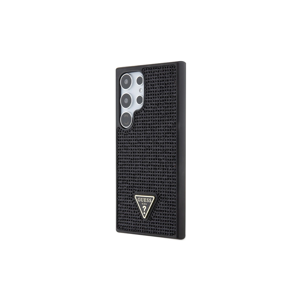 Hurtownia GSM - Etui Guess GUHCS24LHDGPPK Samsung Galaxy S24 Ultra hardcase Rhinestone Triangle czarny/black - GUE3337 - {ean13} - Hurt