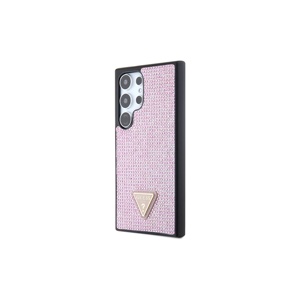 Hurtownia GSM - Etui Guess GUHCS24LHDGPPP Samsung Galaxy S24 Ultra hardcase Rhinestone Triangle roz/pink - GUE3338 - {ean13} - Hurt