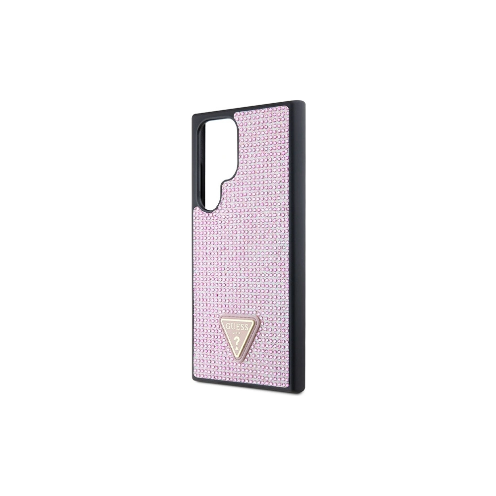 Hurtownia GSM - Etui Guess GUHCS24LHDGPPP Samsung Galaxy S24 Ultra hardcase Rhinestone Triangle roz/pink - GUE3338 - {ean13} - Hurt