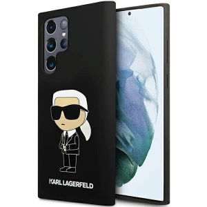 Hurtownia GSM - Etui Karl Lagerfeld KLHCS24LSNIKBCK Samsung Galaxy S24 Ultra hardcase Silicone Ikonik negru/black - KLD1909 - {ean13} - Hurt