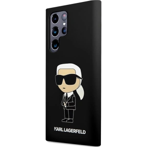 Hurtownia GSM - Case Karl Lagerfeld KLHCS24LSNIKBCK Samsung Galaxy S24 Ultra Hardcase Silikon Ikonik schwarz/black - KLD1909 - {ean13} - Hurt