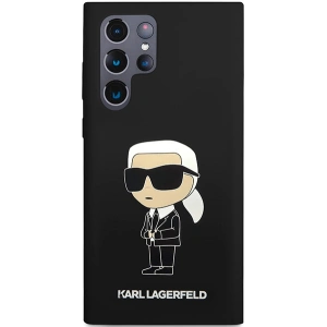 Hurtownia GSM - Case Karl Lagerfeld KLHCS24LSNIKBCK Samsung Galaxy S24 Ultra Hardcase Silikon Ikonik schwarz/black - KLD1909 - {ean13} - Hurt