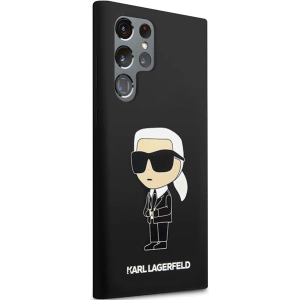 Hurtownia GSM - Case Karl Lagerfeld KLHCS24LSNIKBCK Samsung Galaxy S24 Ultra Hardcase Silikon Ikonik schwarz/black - KLD1909 - {ean13} - Hurt