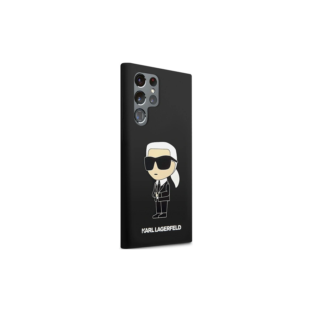 Hurtownia GSM - Case Karl Lagerfeld KLHCS24LSNIKBCK Samsung Galaxy S24 Ultra Hardcase Silikon Ikonik schwarz/black - KLD1909 - {ean13} - Hurt
