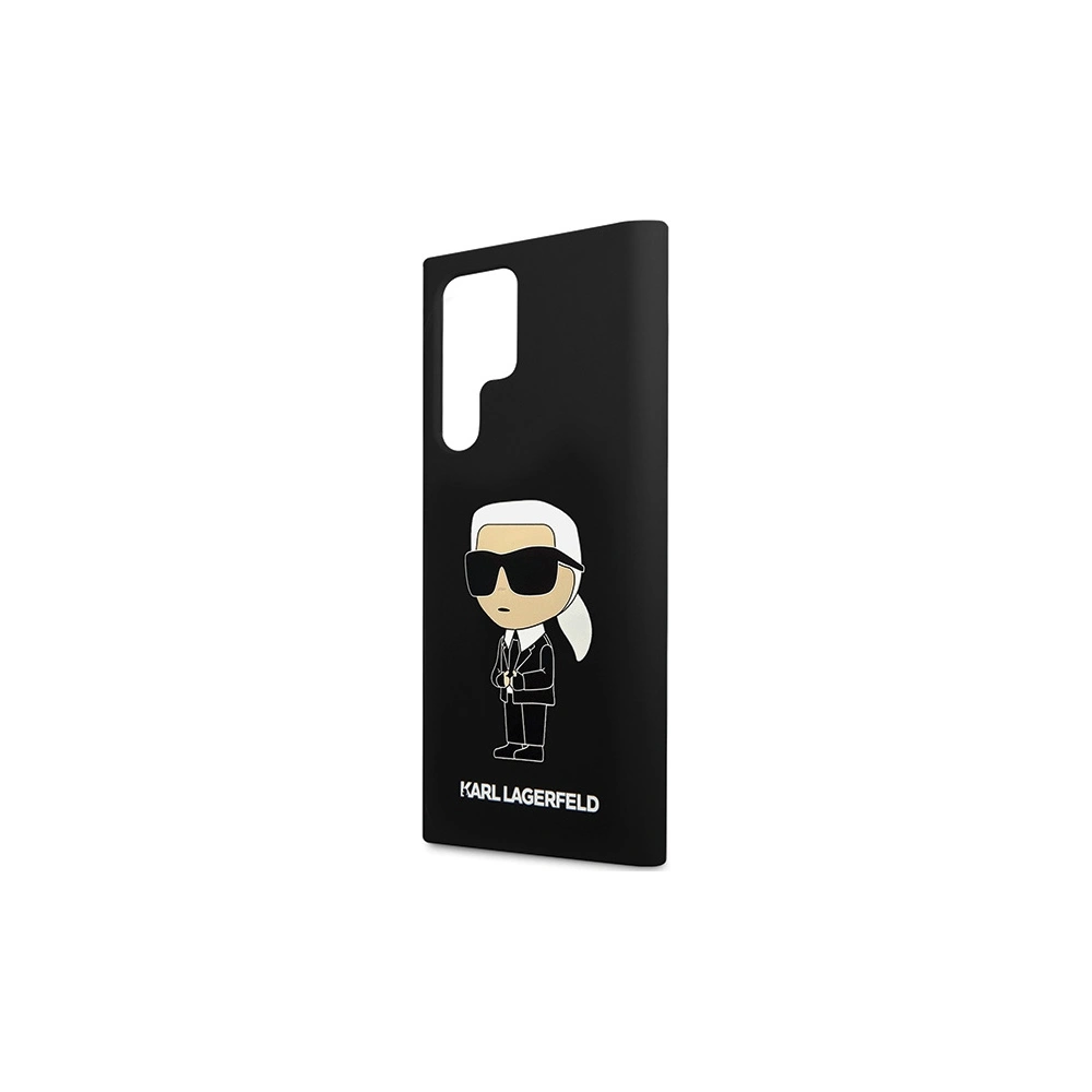 Hurtownia GSM - Case Karl Lagerfeld KLHCS24LSNIKBCK Samsung Galaxy S24 Ultra Hardcase Silikon Ikonik schwarz/black - KLD1909 - {ean13} - Hurt