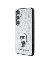 Hurtownia GSM - Etui Karl Lagerfeld KLHCS24MGCNPSG Samsung Galaxy S24+ Plus hardcase Fixed Glitter Ikonik Logo Metal Pin srebrny/silver - KLD1910 - {ean13} - Hurt