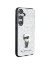 Hurtownia GSM - Etui Karl Lagerfeld KLHCS24MGCNPSG Samsung Galaxy S24+ Plus hardcase Fixed Glitter Ikonik Logo Metal Pin srebrny/silver - KLD1910 - {ean13} - Hurt