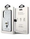 Hurtownia GSM - Etui Karl Lagerfeld KLHCS24MGCNPSG Samsung Galaxy S24+ Plus hardcase Fixed Glitter Ikonik Logo Metal Pin srebrny/silver - KLD1910 - {ean13} - Hurt
