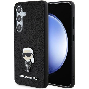Hurtownia GSM - Etui Karl Lagerfeld KLHCS24MGKNPSK Samsung Galaxy S24+ Plus kemény tok Fixed Glitter Ikonik Logo Fém Pin fekete/black - KLD1911 - {ean13} - Hurt
