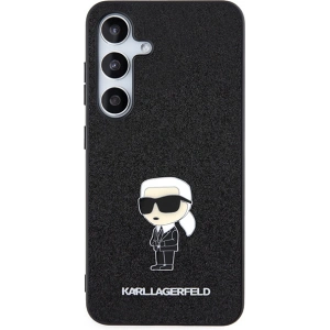 Wholesale Karl Lagerfeld KLHCS24MGKNPSK Samsung Galaxy S24+ Plus hardcase Fixed Glitter Ikonik Logo Metal Pin black - KLD1911 - {ean13} - Hurt