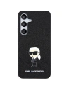 Hurtownia GSM - Etui Karl Lagerfeld KLHCS24MGKNPSK Samsung Galaxy S24+ Plus hardcase Fixed Glitter Ikonik Logo Metal Pin černý/black - KLD1911 - {ean13} - Hurt