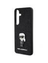 Hurtownia GSM - Etui Karl Lagerfeld KLHCS24MGKNPSK Samsung Galaxy S24+ Plus hardcase Fixed Glitter Ikonik Logo Metal Pin černý/black - KLD1911 - {ean13} - Hurt