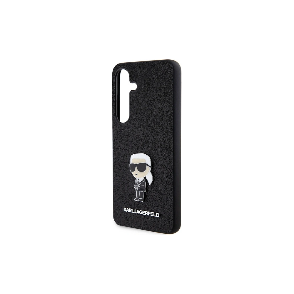 Hurtownia GSM - Etui Karl Lagerfeld KLHCS24MGKNPSK Samsung Galaxy S24+ Plus hardcase Fixed Glitter Ikonik Logo Metal Pin černý/black - KLD1911 - {ean13} - Hurt