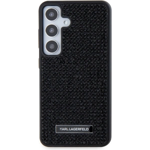 Wholesale Karl Lagerfeld KLHCS24MHDSPRK Samsung Galaxy S24+ Plus hardcase Rhinestone Metal Logo black - KLD1912 - {ean13} - Hurt
