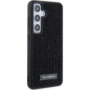 Wholesale Karl Lagerfeld KLHCS24MHDSPRK Samsung Galaxy S24+ Plus hardcase Rhinestone Metal Logo black - KLD1912 - {ean13} - Hurt