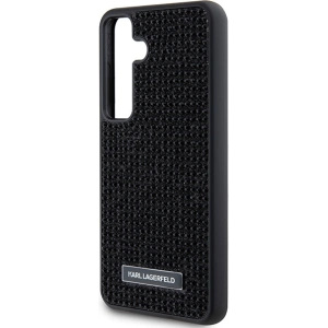 Wholesale Karl Lagerfeld KLHCS24MHDSPRK Samsung Galaxy S24+ Plus hardcase Rhinestone Metal Logo black - KLD1912 - {ean13} - Hurt