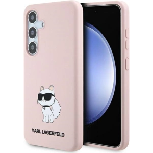 Hurtownia GSM - Etui Karl Lagerfeld KLHCS24MSNCHBCP Samsung Galaxy S24+ Plus keménytok Szilikon Choupette rózsaszín/pink - KLD1913 - {ean13} - Hurt