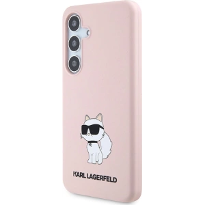 Hurtownia GSM - Etui Karl Lagerfeld KLHCS24MSNCHBCP Samsung Galaxy S24+ Plus keménytok Szilikon Choupette rózsaszín/pink - KLD1913 - {ean13} - Hurt