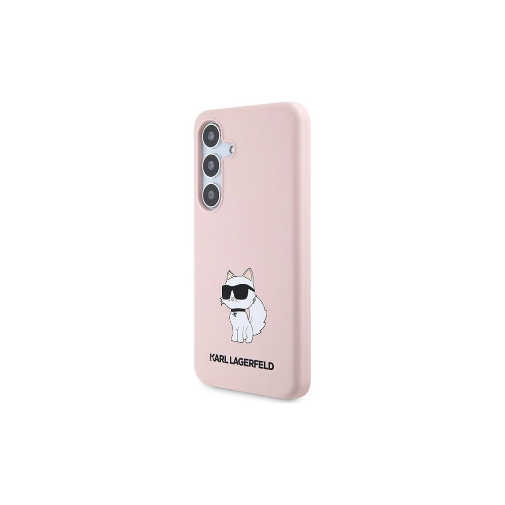 Hurtownia GSM - Etui Karl Lagerfeld KLHCS24MSNCHBCP Samsung Galaxy S24+ Plus hardcase Silicon Choupette roz/roz - KLD1913 - {ean13} - Hurt