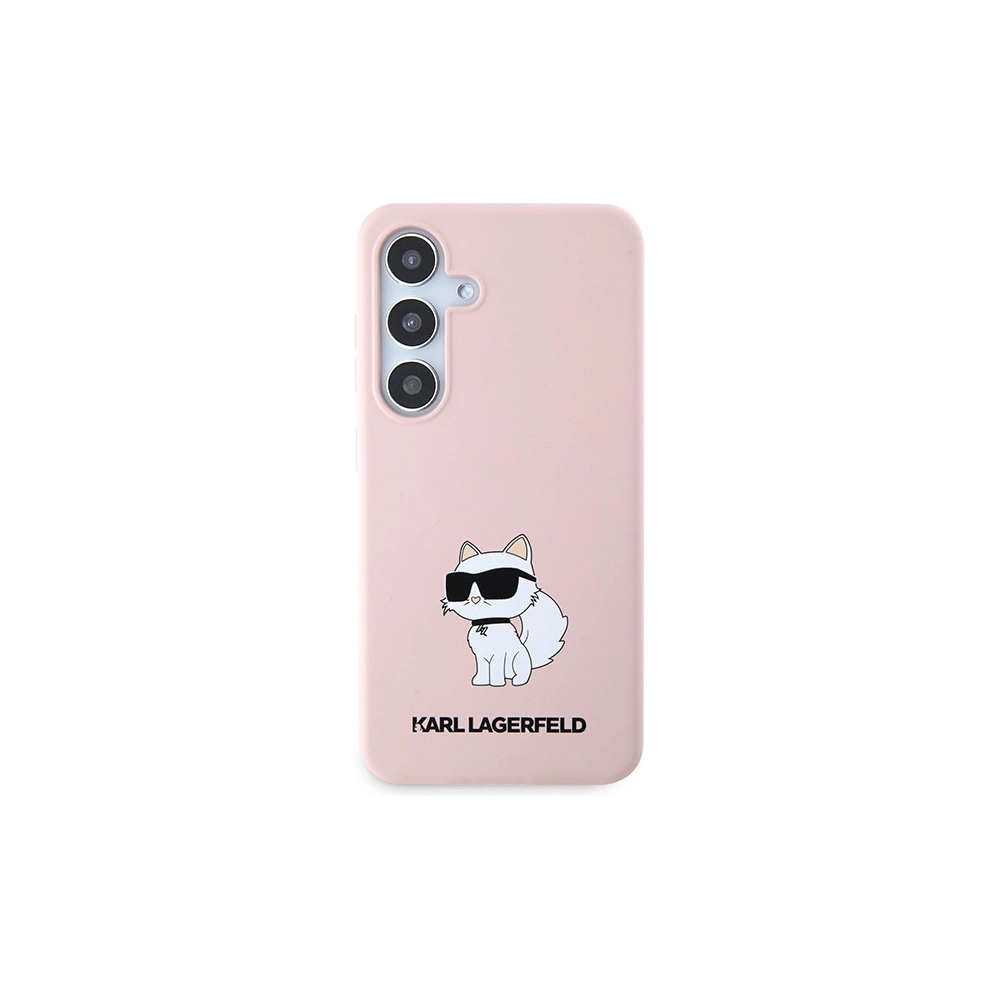 Hurtownia GSM - Etui Karl Lagerfeld KLHCS24MSNCHBCP Samsung Galaxy S24+ Plus hardcase Silicone Choupette růžový/pink - KLD1913 - {ean13} - Hurt