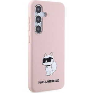 Wholesale Karl Lagerfeld KLHCS24MSNCHBCP Samsung Galaxy S24+ Plus hardcase Silicone Choupette pink - KLD1913 - {ean13} - Hurt