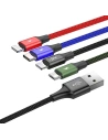 Hurtownia GSM - Kabel USB Baseus Fast 4w1 USB-C / 2x Lightning / Micro 3,5A 1,2m (czarny) - BSU635BLK - {ean13} - Hurt