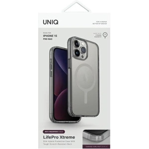 Hurtownia GSM - Case UNIQ LifePro Xtreme Apple iPhone 15 Pro Max MagClick Charging grau/frost grey - UNIQ1110 - {ean13} - Hurt