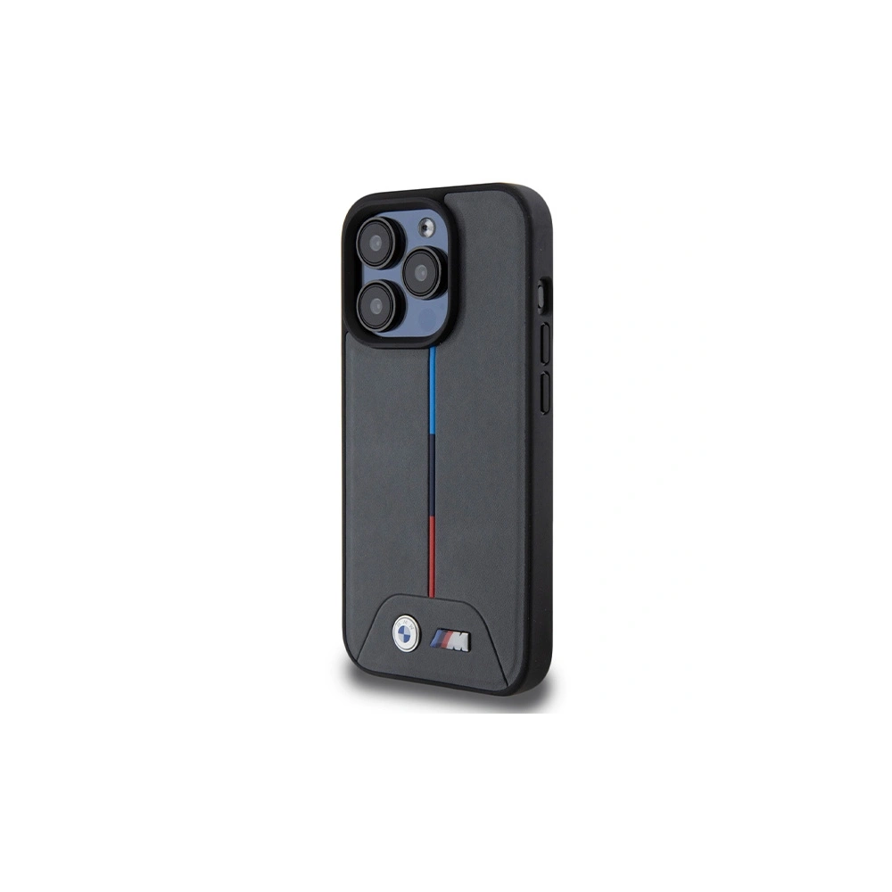 Hurtownia GSM - Case BMW BMHMP15L22PVTA Apple iPhone 15 Pro Hardcase M Quilted Tricolor MagSafe grau/grey - BMW650 - {ean13} - Hurt