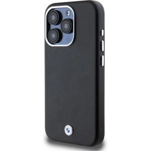 Hurtownia GSM - Etui BMW BMHMP15L23PUFWK Apple iPhone 15 Pro Signature Wrapped Metal MagSafe černé/black - BMW651 - {ean13} - Hurt